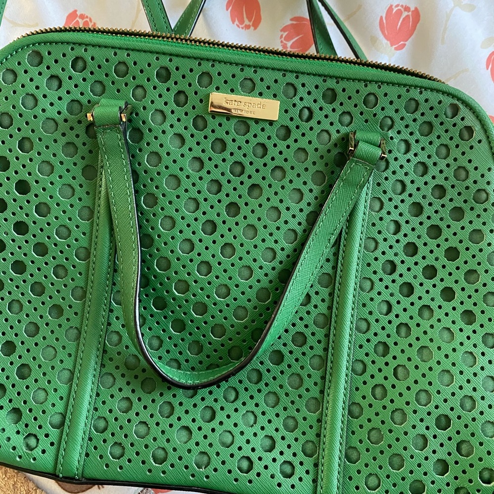 Green Kate Spade Handbag